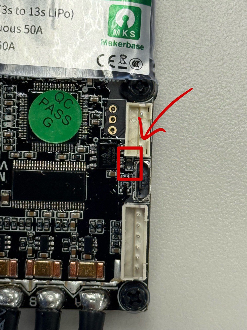VESC CAN Bus termination resistor